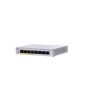 Cisco CBS110-8T-D switch, 8 Gigabit Ethernet ports, unmanaged connectivity for small businesses, no-fuss setup