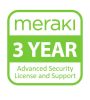 Cisco Meraki MX64 security appliance with Advanced Security License - 3-year subscription