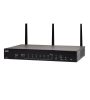Cisco RV260W Wireless-AC VPN Router front angle view with ports - Secure network connectivity and high-speed wireless access