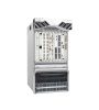 Cisco ASR-9010-DC chassis front panel with slots for line cards and RSPs – High Capacity Networking Equipment