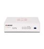 Fortinet FortiGate 51E firewall unit with 7 GE RJ45 ports, onboard storage, and managed FortiAPs.