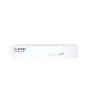 Fortinet FWB-100E web application firewall from the FortiWeb Series with 4 GE RJ45 ports, 4GB RAM, security-focused.