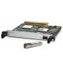 Image of Cisco SPA-1XOC12-POS module for Catalyst 6500, showcasing high-speed OC12/STM4 POS interface and brand logo.
