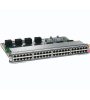Cisco Catalyst 4500 E-Series Linecard image showing 48-Port 10/100/1000 RJ45 interfaces - WS-X4648-RJ45-E networking equipment