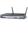 Cisco CISCO1811W-AG-B/K9 router, secure network connectivity, FCC compliant, wireless access