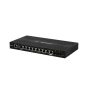 Ubiquiti ER-12 router image showing 10 ports, dual SFP, and 1 Gig Ethernet for enterprise networking