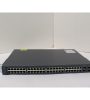 Cisco 3560 switch model WS-C3560V2-48PS-S with 48 PoE ports plus 4 SFP gigabit interfaces, managed Layer 3 networking